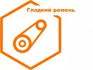 Гладкий вентиляторный ремень Гладкий вентиляторный ремень